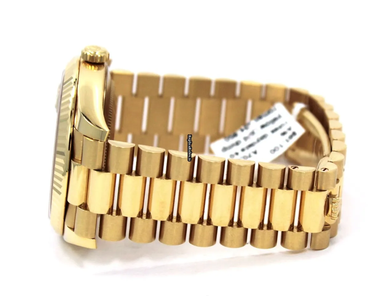 Perfect Fake Rolex Day-date 40 228238 Automatic Movement 40mm Yellow Gold Case Mens/unisex Watch - Image 13