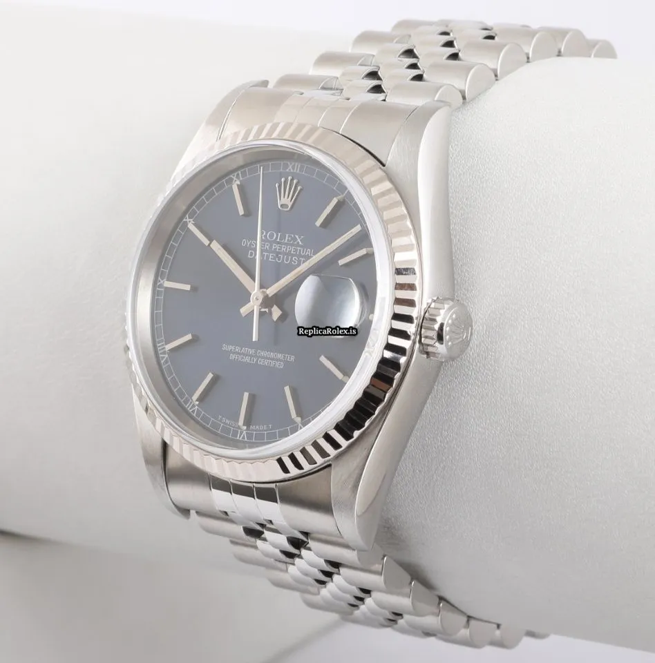 Aaa Fake Rolex Datejust 16234 Automatic Movement 36mm Steel Case Mens/unisex Watch - Image 2