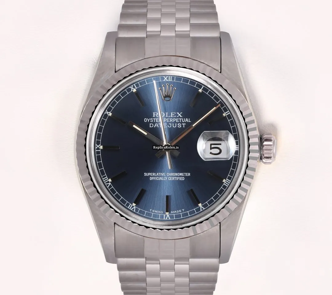 Aaa Fake Rolex Datejust 16234 Automatic Movement 36mm Steel Case Mens/unisex Watch - Image 4