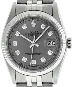 Great Fake Rolex Datejust 16014 Caliber 3035 Automatic Movement 36mm Steel Case Mens/unisex Watch