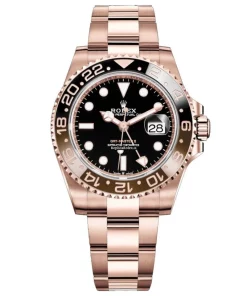 Amazing Fake Rolex Gmt-master II 126715chnr Caliber 3285 Automatic Movement 40mm Rose Gold Case Mens/unisex Watch