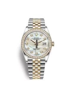 Wonderful Fake Rolex Datejust 126283rbr Caliber 3235 Automatic Movement 36mm Gold/steel Case Mens/unisex Watch