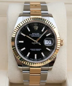 Incredible Fake Rolex Datejust 126333 Caliber 3235 Automatic Movement 41mm Gold/steel Case Mens/unisex Watch