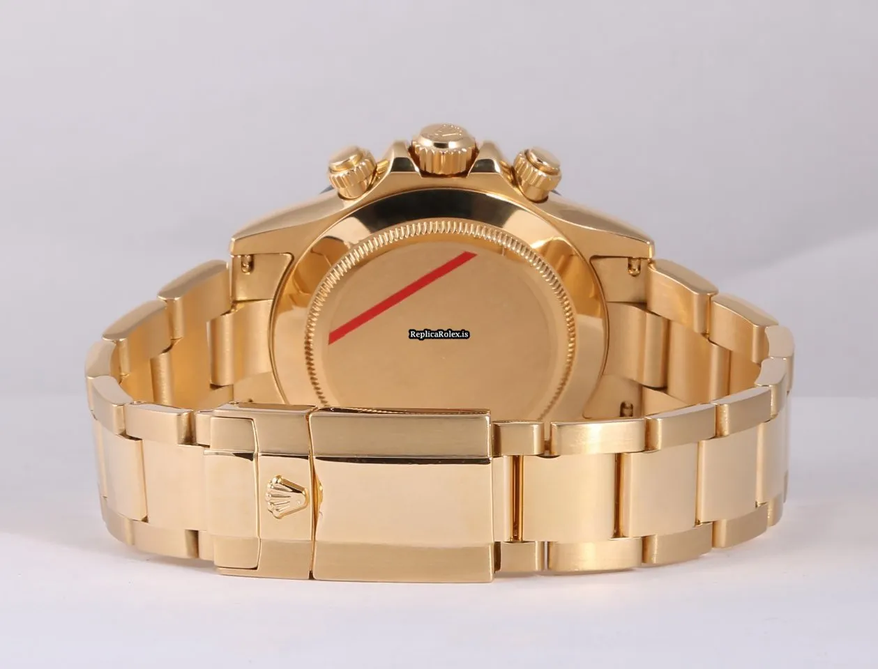 Amazing Replica Rolex Daytona 116528 Automatic Movement 40mm Yellow Gold Case Mens/unisex Watch - Image 4