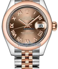 Marvellous Replica Rolex Lady-datejust 279161 Automatic Movement 28mm Gold/steel Case Womens Watch