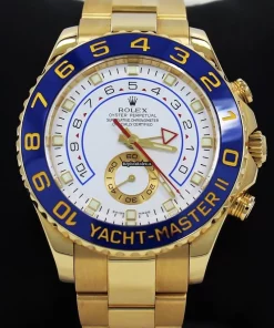 Incredible Copy Rolex Yacht-master II 116688 Automatic Movement 44mm Yellow Gold Case Watch