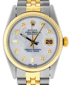 Lovely Imitation Rolex Datejust 16013 Caliber 3035 Automatic Movement 36mm Gold/steel Case Mens/unisex Watch