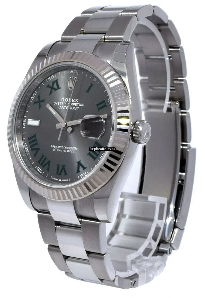Special Replica Rolex Datejust 126334 41mm Steel Case Watch - Image 10