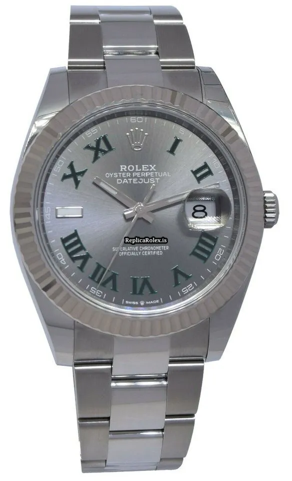 Special Replica Rolex Datejust 126334 41mm Steel Case Watch - Image 11