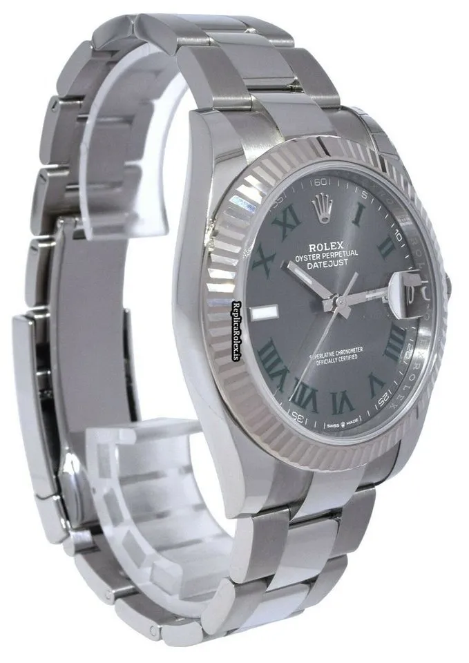 Special Replica Rolex Datejust 126334 41mm Steel Case Watch - Image 4
