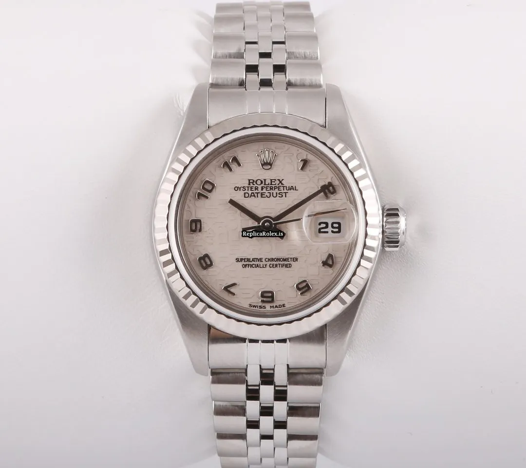 Top Replica Rolex Lady-datejust 79174 Automatic Movement 26mm Steel Case Watch - Image 3