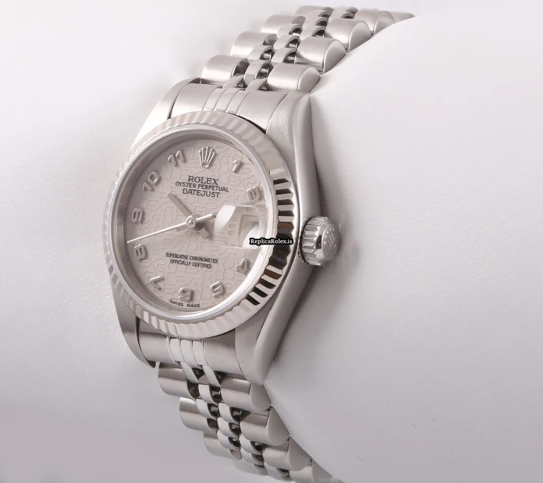 Top Replica Rolex Lady-datejust 79174 Automatic Movement 26mm Steel Case Watch - Image 4