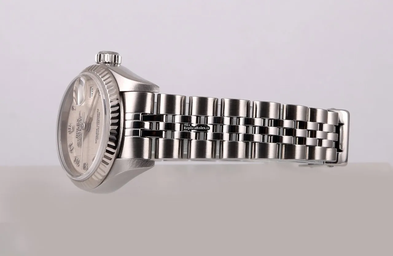 Top Replica Rolex Lady-datejust 79174 Automatic Movement 26mm Steel Case Watch - Image 7