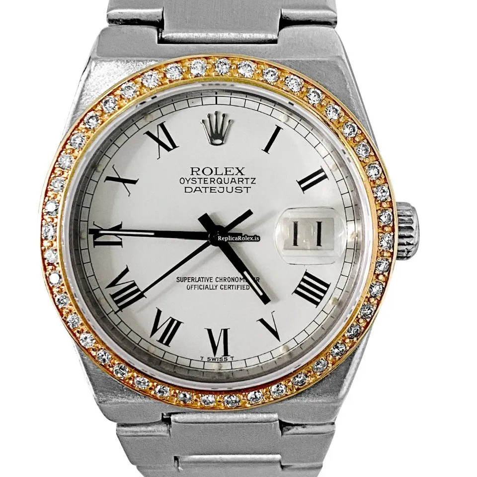 Incredible Replica Rolex Datejust Oysterquartz 17000 Quartz Movement 36mm Steel Case Mens/unisex Watch