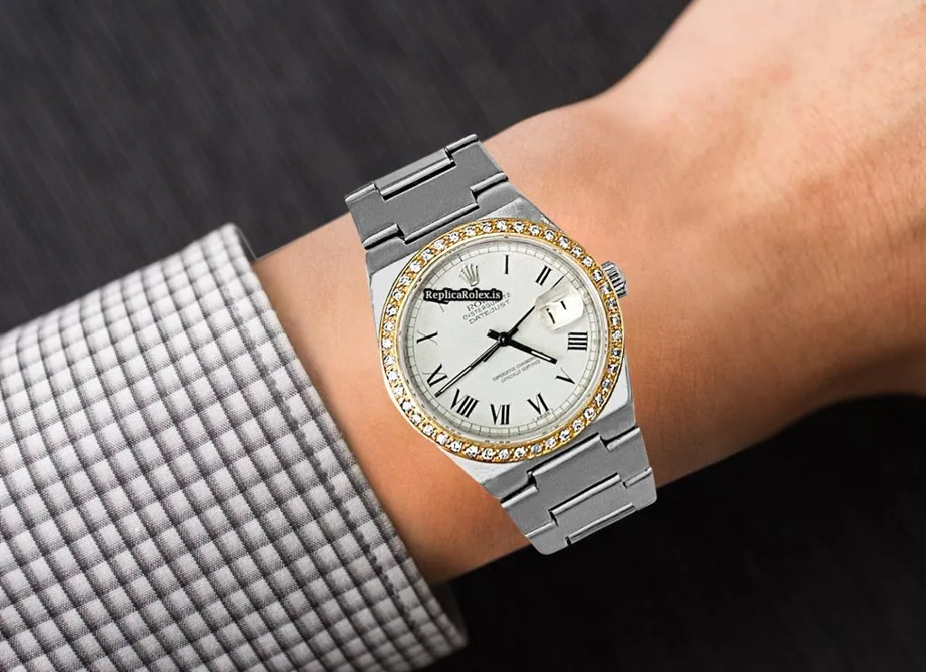 Incredible Replica Rolex Datejust Oysterquartz 17000 Quartz Movement 36mm Steel Case Mens/unisex Watch - Image 5