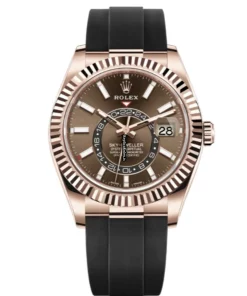 Great Replica Rolex Sky-dweller 326235 Automatic Movement 42mm Rose Gold Case Mens/unisex Watch