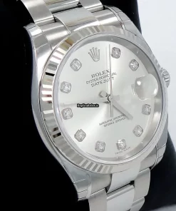 Lovely Fake Rolex Datejust 116234 Automatic Movement 36mm Steel Case Watch