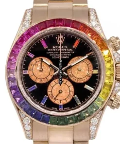 Ideal Replica Rolex Daytona 116505 Automatic Movement 40mm Rose Gold Case Watch