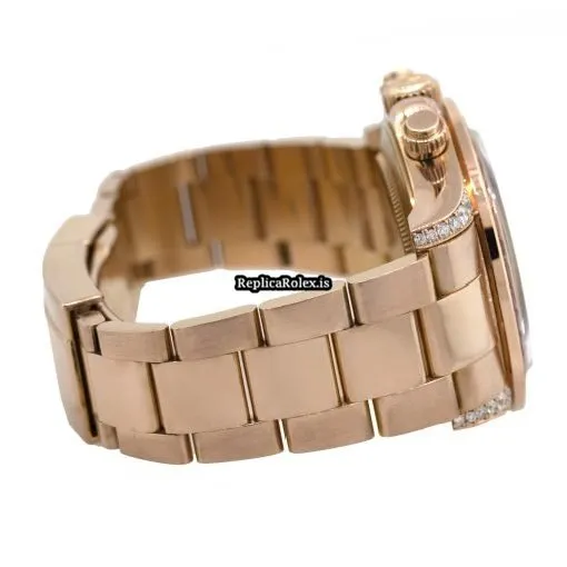 Ideal Replica Rolex Daytona 116505 Automatic Movement 40mm Rose Gold Case Watch - Image 4