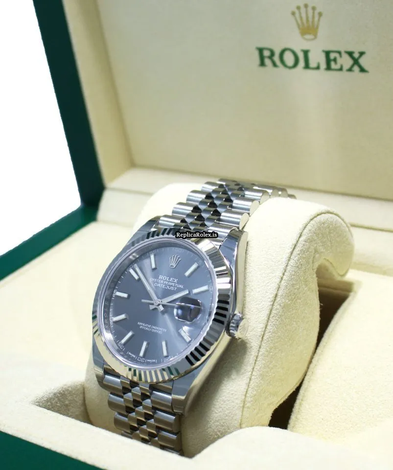 1:1 Fake Rolex Datejust 126334 Automatic Movement 41mm Steel Case Watch - Image 5