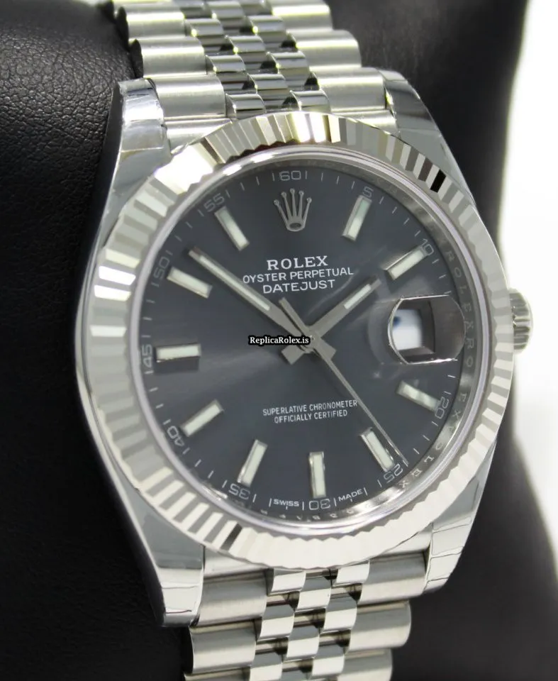 1:1 Fake Rolex Datejust 126334 Automatic Movement 41mm Steel Case Watch - Image 8