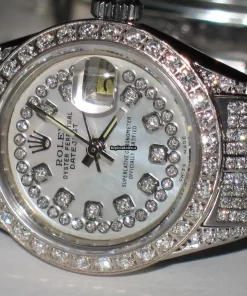 Offering Replica Rolex Datejust Self Winding Automatic 26mm Steel Case Womens Watch