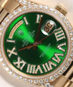 Ideal Replicas Rolex Day-date 36 18238 Automatic Movement 36mm Yellow Gold Case Mens/unisex Watch