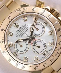 Stylish Replica Rolex Daytona 116528 Automatic Movement 40mm Yellow Gold Case Mens/unisex Watch