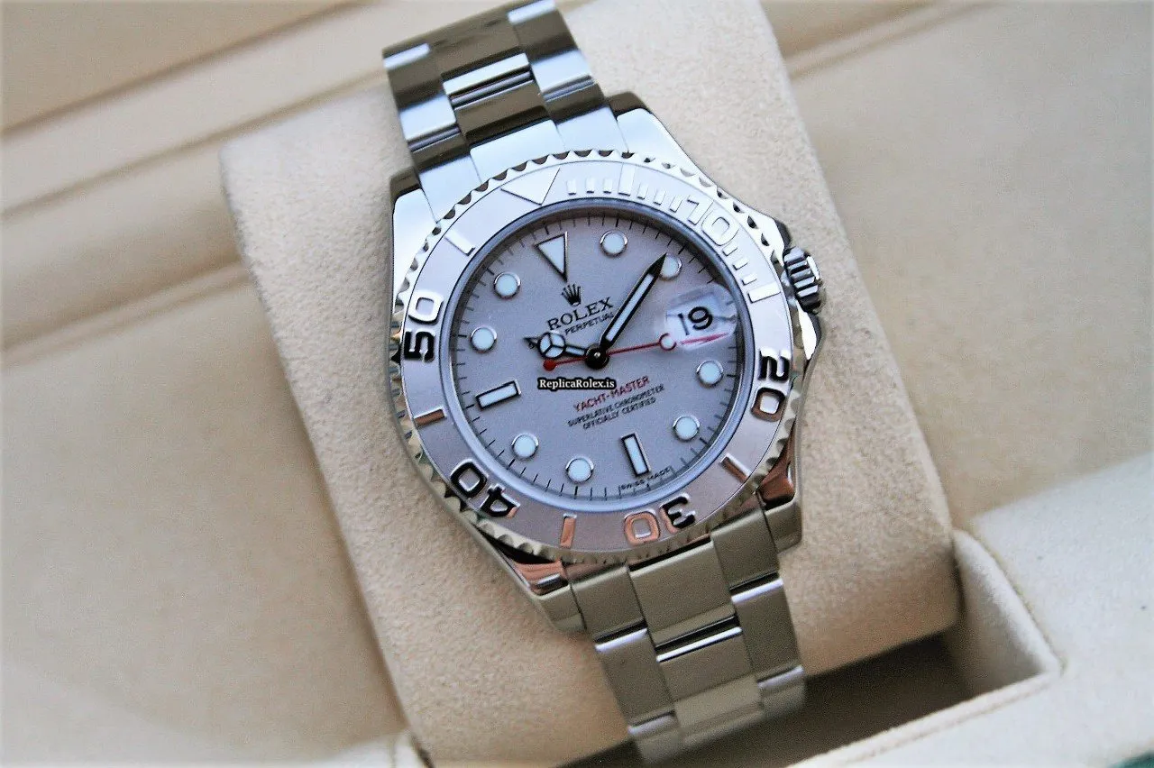 Affordable Fakes Rolex Yacht-master 168622 Caliber 2235 Automatic Movement 35mm Steel Case Mens/unisex Watch