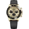 Pleasing Replica Rolex Daytona 116518ln Automatic Movement Yellow Gold Case Watch