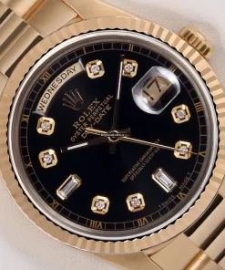 Nice Replica Rolex Day-date 36 18238 Automatic Movement 36mm Yellow Gold Case Mens/unisex Watch