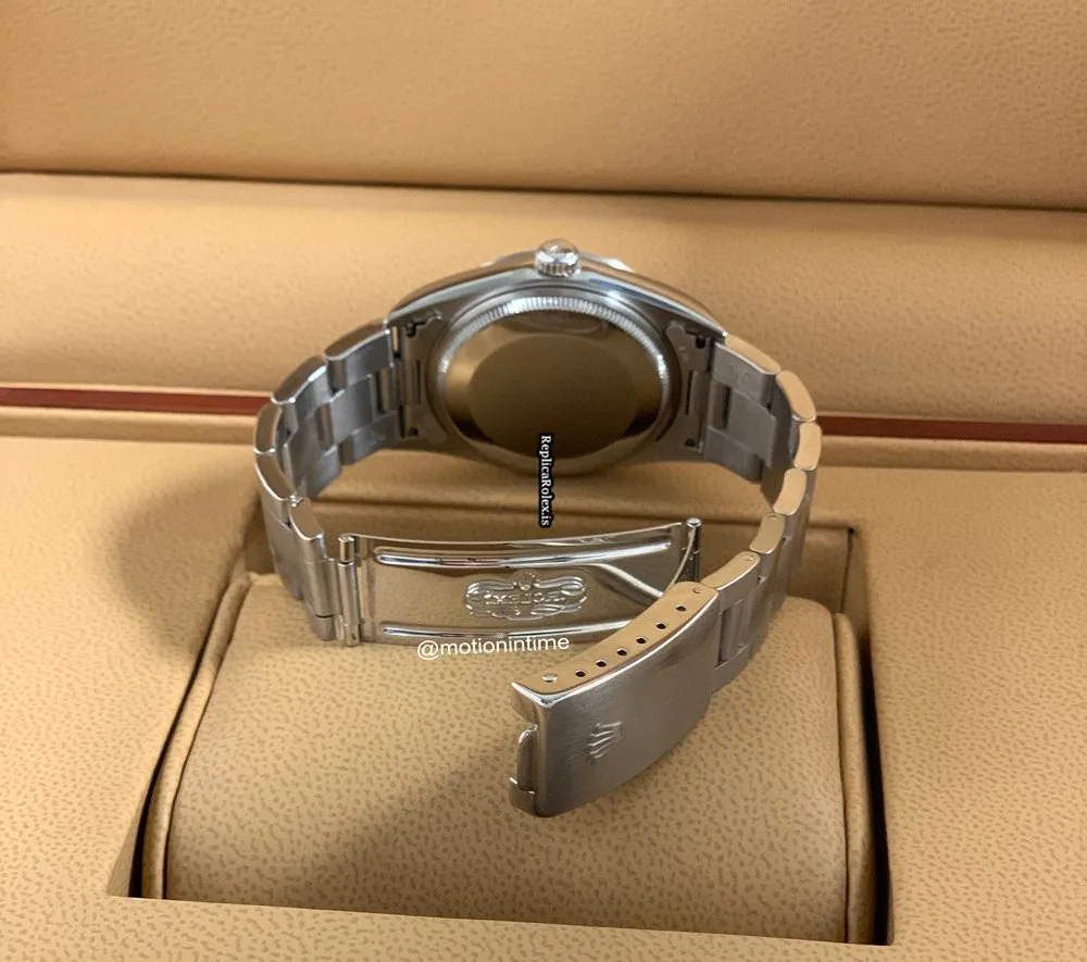 Fantastic Fake Rolex Air King Precision 14000 Caliber 3000 Automatic Movement 34mm Steel Case Mens/unisex Watch - Image 6