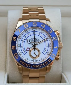 Cool Replica Rolex Yacht-master II 116688 Calibre 4160 Automatic Movement 44mm Yellow Gold Case Mens/unisex Watch