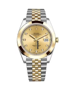 Swiss Replica Rolex Datejust 126303 Caliber 3235 Automatic Movement 41mm Gold/steel Case Mens/unisex Watch