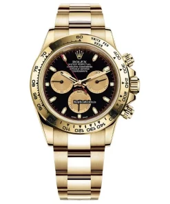 Stylish Replica Rolex Daytona 116508 Caliber 4130 Automatic Movement 40mm Yellow Gold Case Mens/unisex Watch