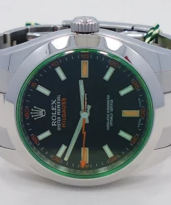 Superb Replicas Rolex Milgauss 116400 Automatic Movement 40mm Steel Case Watch