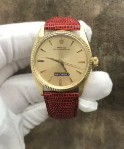 Mind-boggling Replica Rolex Oyster Perpetual 34 1005 Automatic Movement 34mm Yellow Gold Case Watch