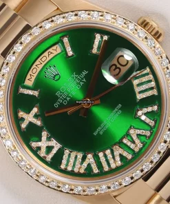 Special Replicas Rolex Day-date 36 18038 Automatic Movement 36mm Yellow Gold Case Mens/unisex Watch