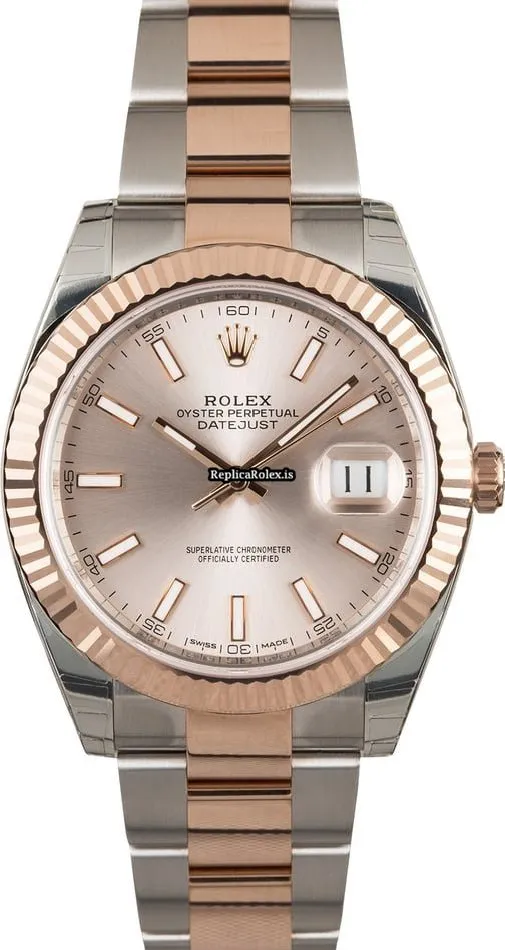 Distinctive Replica Rolex Datejust II 126331 Caliber 3235 Automatic Movement 41mm Gold/steel Case Mens/unisex Watch