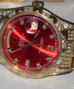 Cheap Fake Rolex Day-date Self Winding Automatic 36mm Yellow Gold Case Mens/unisex Watch