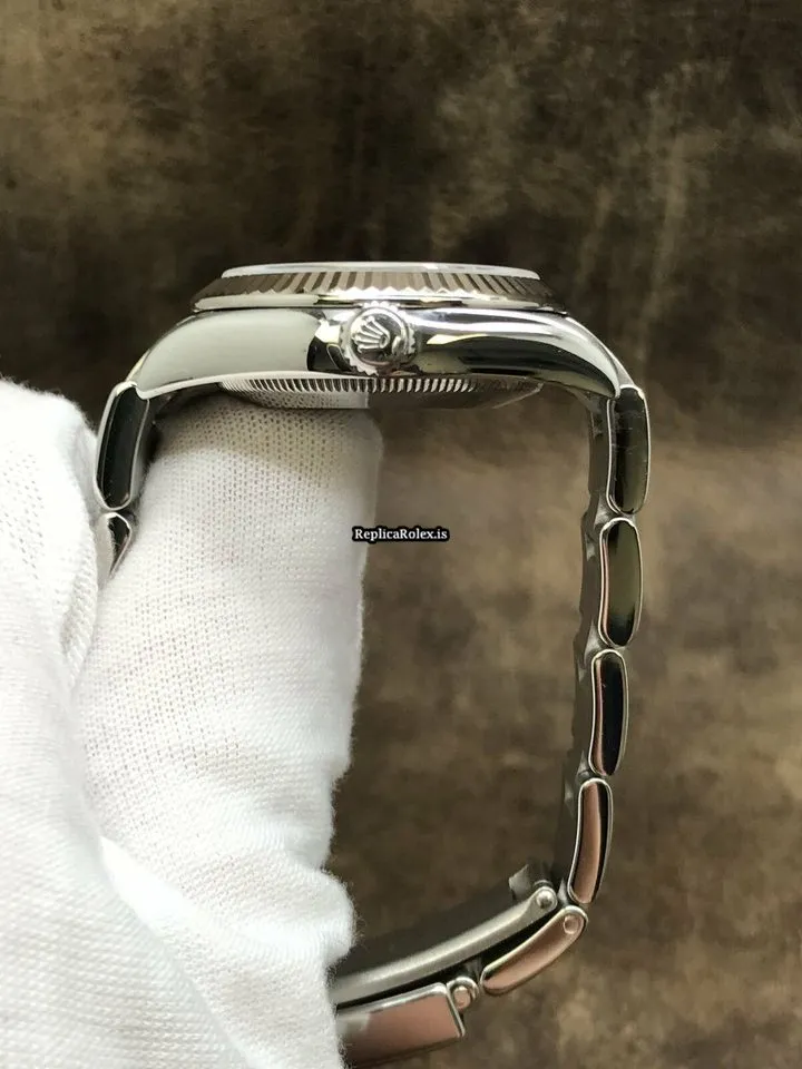 Terrific Fake Rolex Oyster Perpetual 31 177234 Automatic Movement 31mm Steel Case Watch - Image 3