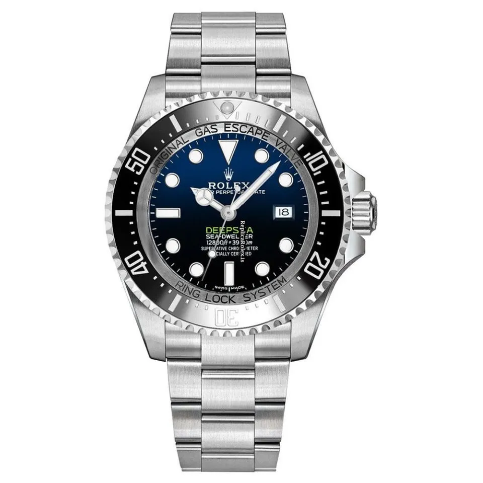 Wholesale Replica Rolex Sea-dweller Deepsea 116660 Caliber 3135 Automatic Movement 44mm Steel Case Mens/unisex Watch