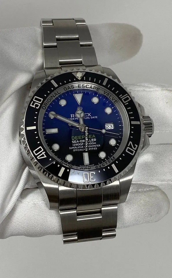 Wholesale Replica Rolex Sea-dweller Deepsea 116660 Caliber 3135 Automatic Movement 44mm Steel Case Mens/unisex Watch - Image 3