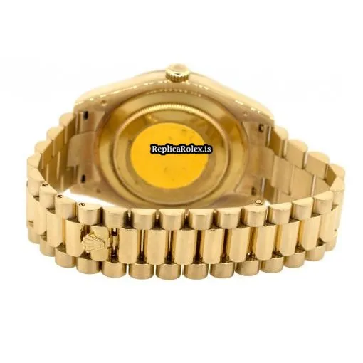 Recommend Imitation Rolex Day-date II 218238 Automatic Movement 41mm Yellow Gold Case Watch - Image 4