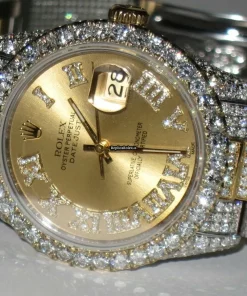 Pleasing Replica Rolex Datejust Self Winding Automatic 36mm Gold/steel Case Mens/unisex Watch