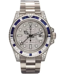 Offering Replica Rolex Gmt-master II 116759 Automatic Movement 40mm White Gold Case Mens/unisex Watch