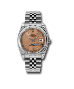Pleasing Replica Rolex Datejust 116200 Caliber 3135 Automatic Movement 36mm Steel Case Mens/unisex Watch
