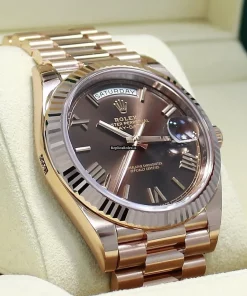 Perfect Fake Rolex Day-date 40 228235 Automatic Movement 40mm Rose Gold Case Mens/unisex Watch