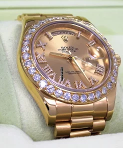 Epic Replica Rolex Day-date II 218238 Automatic Movement 41mm Yellow Gold Case Mens/unisex Watch