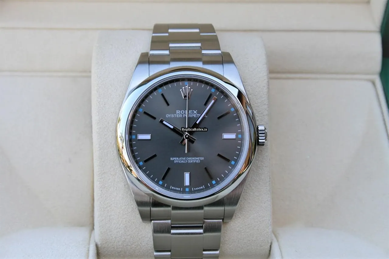 1:1 Fake Rolex Oyster Perpetual 39 114300 Caliber 3132 Automatic Movement 39mm Steel Case Mens/unisex Watch - Image 3